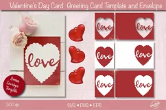 Valentine Card SVG with heart and word “Love”, you can cut or Print this Love cards and use this greeting card for wishing Happy valentine’s day.