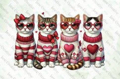 Valentine Cats Sublimation Bundle Product Image 3