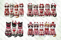 Valentine Cats Sublimation Bundle Product Image 5
