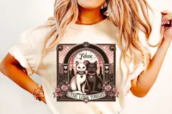Cats Valentine's Day PNG, Valentine's Day Sublimation, Love Product Image 2