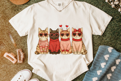 Cat Valentine's Day PNG, Cat Mom PNG, Cat Lover PNG, Xoxo Product Image 4