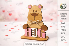 Valentine Characters Stands Bundle Lasercut. Stand Decor SVG Product Image 10