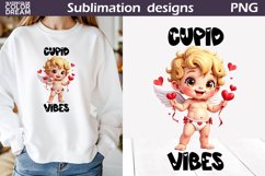Valentine Characters Bundle | Cute Valentine sublimation Product Image 8