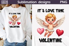 Valentine Characters Bundle | Cute Valentine sublimation Product Image 14