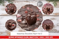 Wind Spinner Valentine Chocolate Heart Product Image 1