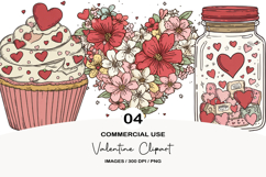 Valentine Clipart PNG Sublimation Product Image 1