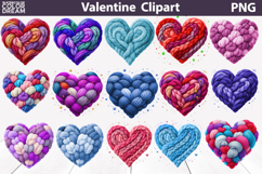 Valentine Clipart | Valentine&#039;s Day Sublimation Product Image 2