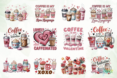 Valentine Coffee Clipart Product Image 3