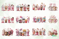 Valentine Coffee Clipart Product Image 2