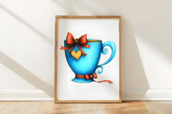 Valentine Coffee Cup Clipart Product Image 3