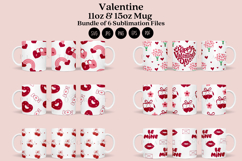 valentine coffee mug sublimation wrap glass mug wrap svg presized for 11oz and 15oz glass mug are sublimation files