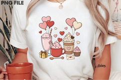 Valentine Coffee PNG, Valentine PNG Product Image 2