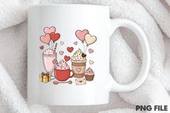 Valentine Coffee PNG, Valentine PNG Product Image 4