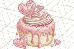 Valentine Coffee Shop Clipart PNG Cute Barista Cafe Clipart Product Image 4