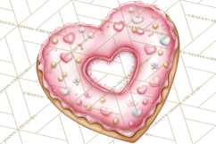 Valentine Coffee Shop Clipart PNG Cute Barista Cafe Clipart Product Image 3