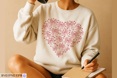 Valentine Love Coquette Bow SVG PNG Product Image 3