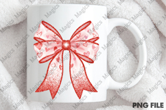 Valentine Coquette Bow Sublimation Png Product Image 4