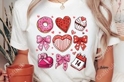 Valentine Coquette Bow Png, Valentine clipart Png, Valentine Product Image 2