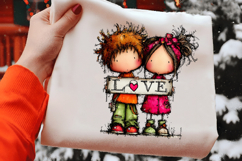 Valentine Couple Clipart Product Image 2