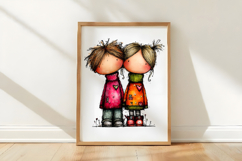 Valentine Couple Clipart Product Image 3