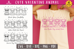 Cute Valentine Pun SVG Bundle Product Image 4