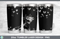 GorgeousValentine Laser 20oz Tumbler design.
