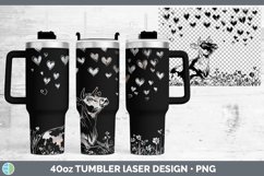 GorgeousValentine Laser 40oz Tumbler design.