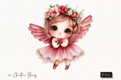 Valentine Cupid Girls | Valentines Day PNG Product Image 1