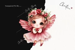 Valentine Cupid Girls | Valentines Day PNG Product Image 2