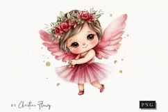 Valentine Cupid Girls | Valentines Day PNG Product Image 1
