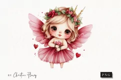 Valentine Cupid Girls | Valentines Day PNG Product Image 1