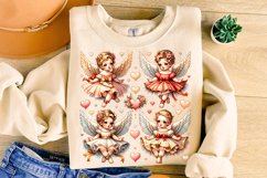 Valentine&#039;s Day Cupids PNG, Retro Cupids PNG, Cute Cupid PNG Product Image 3