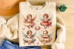 Valentine's Day Cupids PNG, Retro Cupids PNG, Cute Cupid PNG Product Image 3