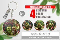 Keychain Valentine Cute Kiwi Bird Product Image 1