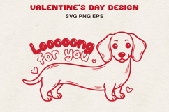 Cute Valentine Animals SVG Bundle, Love Designs SVG PNG Product Image 12