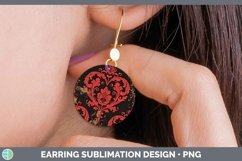 GorgeousValentine Round Earrings design.