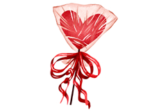 Valentine Day Girly Pink Hand Drawn Elements Product Image 5