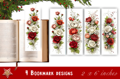 Watercolour Valentine Day animals Bookmarks Sublimation Product Image 1