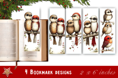 Watercolour Valentine Day animals Bookmarks Sublimation Product Image 1