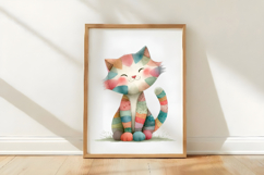 Valentine Day Cat Clipart Product Image 3