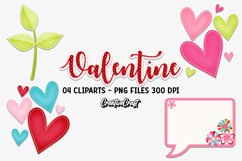Valentine Day Clip Arts, valentine graphics, love designs Product Image 1