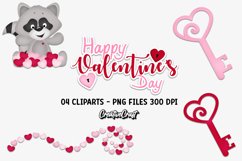 Valentine Day Clip Arts, valentine graphics, love design Product Image 1