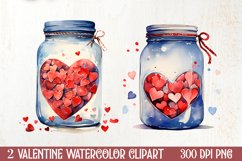 Valentine Day Coffee Clipart, Christmas Clipart Product Image 1