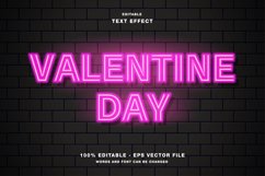 9 Valentines day text effect for illustration Product Image 6
