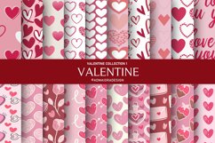 Valentines Digital Paper Product Image 1