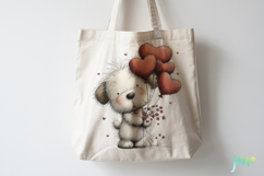 Valentine’s Day Dogs Clipart Product Image 4