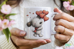 Valentine’s Day Dogs Clipart Product Image 3