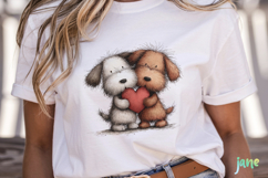 Valentine’s Day Dogs Clipart Product Image 2