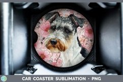 GorgeousValentine Dogs Car Coaster design.