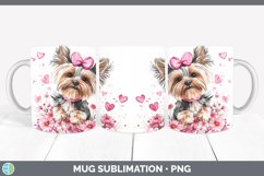 GorgeousValentine Dogs Mug Wrap design.